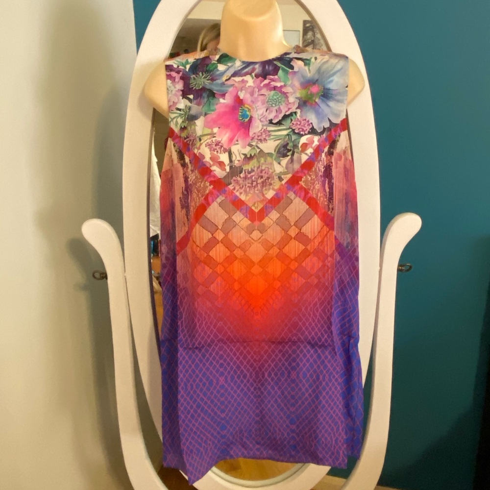 Beautiful silk summer dress / cover up